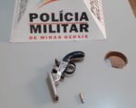 Polícia Militar apreende arma e munição após denúncia