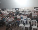 PM faz entrega de placas da rede de vizinhos protegidos