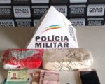 PM apreende aproximadamente 2 Kg de coca&iacute;na