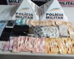 Mulher é presa e menores são apreendidos com drogas e dinheiro
