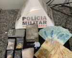 Pol&iacute;cia Militar prende jovem por tr&aacute;fico de drogas