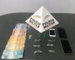 PM prende homem e apreende menores por tráfico de drogas