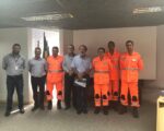 Bombeiros trabalham com palestras sobre incêndio e pânico