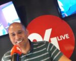 Fogo no Rádio, recebendo a visita do Joubert – Gerente de Vendas da AKKA RENAULT