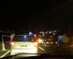Capotamento na MG 050 causa congestionamento próximo ao Posto Xavante