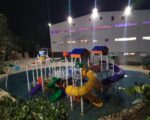 Diretoria do Divinópolis Clube faz inauguração do parque aquático infantil
