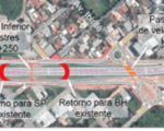 Concessionária faz realocação de retornos operacionais na MG 050, em Divinópolis