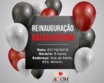 Bazar da ACCCOM será reinaugurado nesta segunda-feira (7)