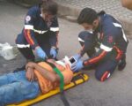 Acidente entre motocicletas no bairro Sidil em Divinópolis deixa feridos
