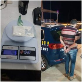 Homem &eacute; preso com 40 gramas de coca&iacute;na na cueca.