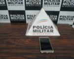 Em Divinópolis a PM recupera celular roubado e ainda prende acusado de receptação
