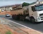 Iluminação no anel rodoviário de Divinópolis