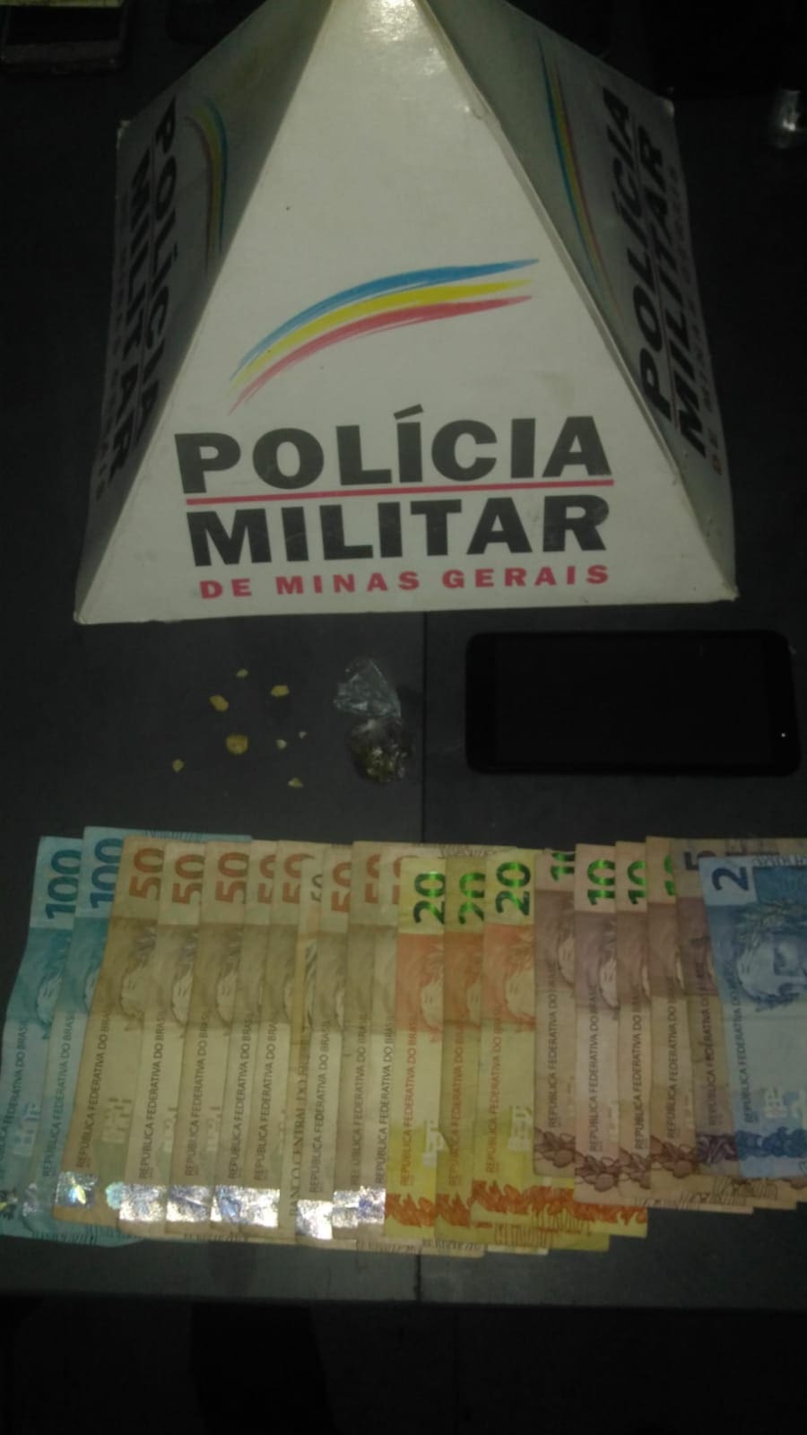Pedras de crack são apreendidas pela PM