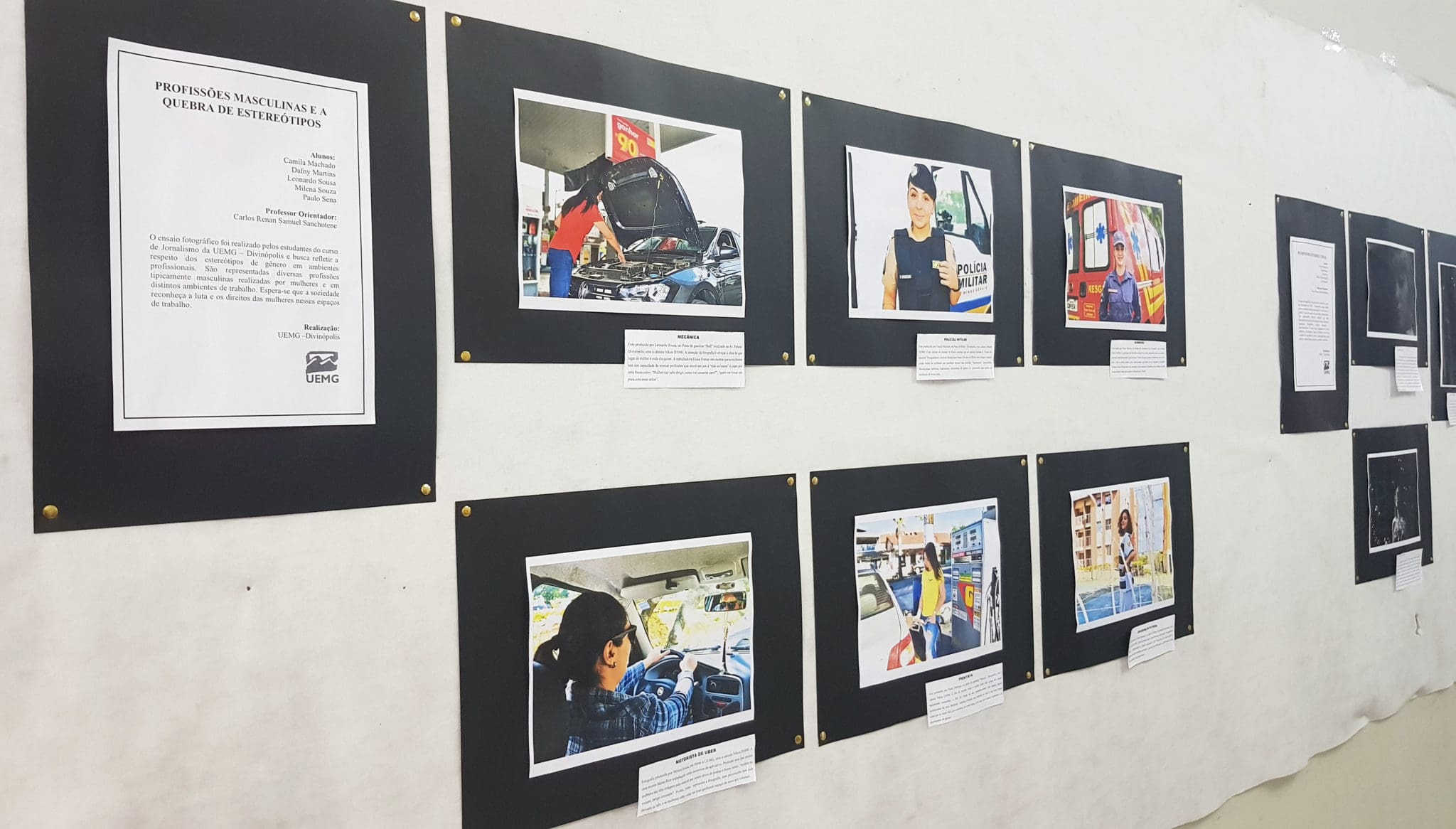 Exposição apresenta ensaios fotográficos produzidos por estudantes de Jornalismo da UEMG Divinópolis
