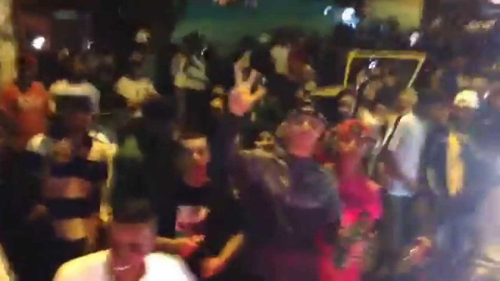 Tiroteio e prisões durante baile funk na região de Ermida