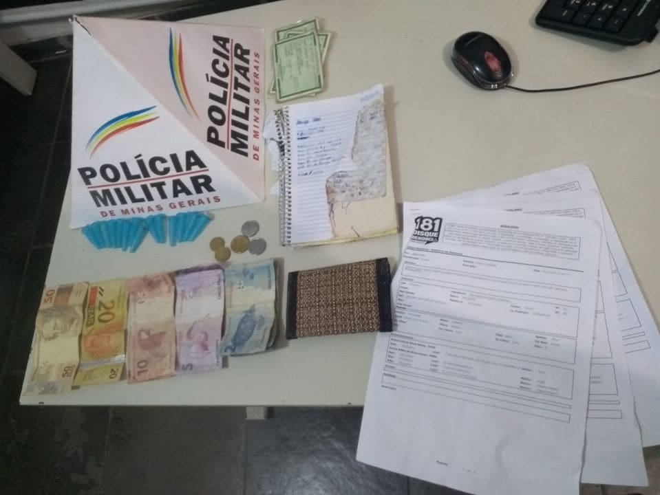 PM de Claudio prende suspeito de traficar drogas
