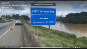 PRF chegou a interditar a ponte que liga Carm&oacute;polis e Itaguara na BR-381