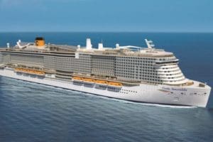 Na Itália, navio com 7 mil pessoas a bordo é bloqueado com suspeita de passageiro com coronavírus