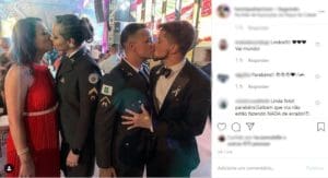 Beijo gay em formatura de PMs causa pol&ecirc;mica no DF
