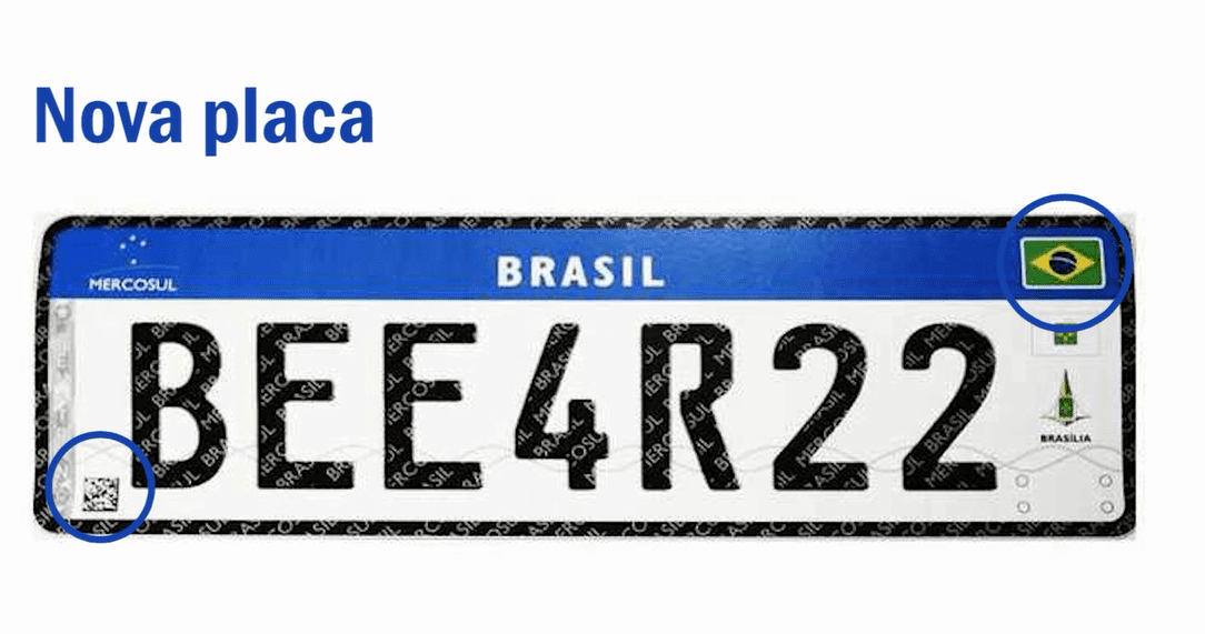Prazo para novas placas MERCOSUL termina hoje (31), Minas Gerais pede mais tempo