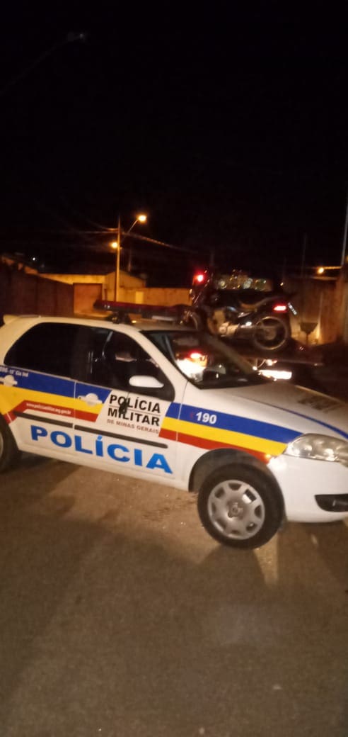 PM recupera moto furtada durante o Carnaval