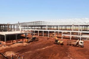 A construção da fábrica do Grupo Petrópolis em Uberaba, deve gerar 700 empregos