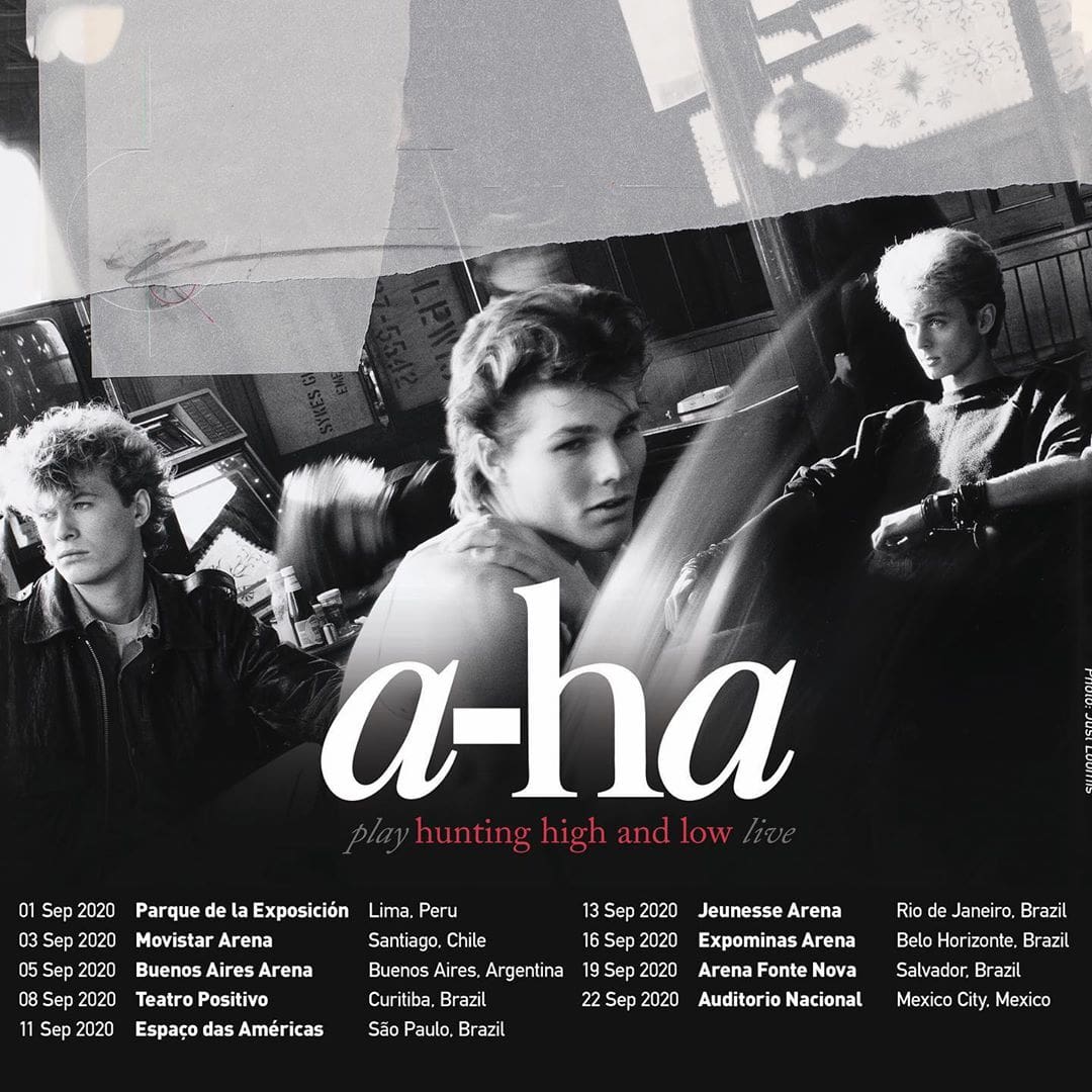 A-Ha fará shows no Brasil em setembro