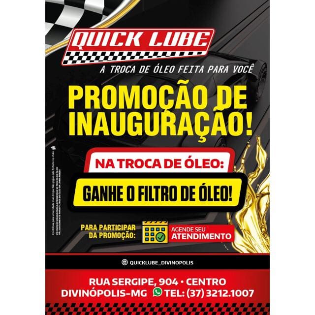 Quick Lube chega à Divinópolis com modelo nacional de troca de óleo ...