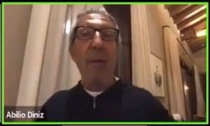Abilio Diniz fala em video: Vai ter muito dinheiro colocado pelo governo, vai ter retoma, vai ter emprego e o Brasil vai voltar a crescer