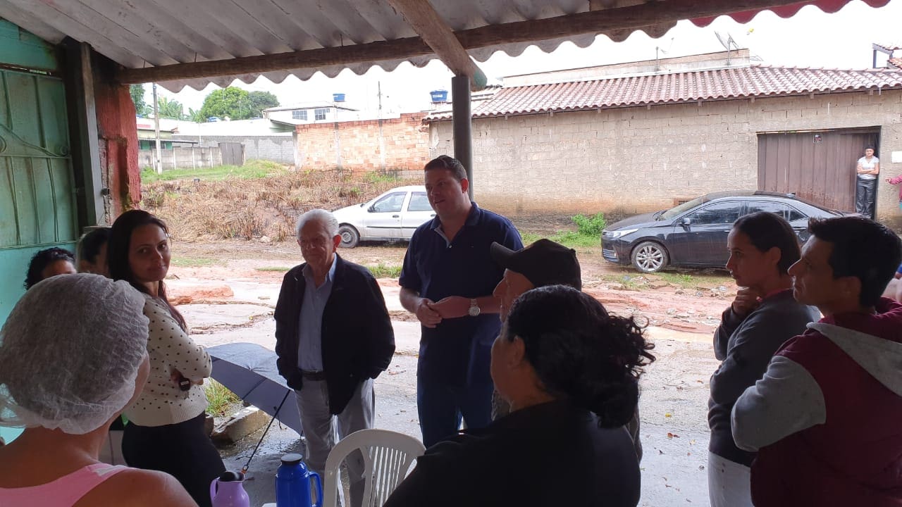 Prefeito visitou o bairro Jovelino Rabelo