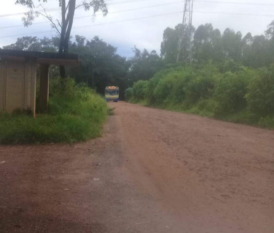 Estrada do Buritis em situação precária deixa usuários sem transporte coletivo