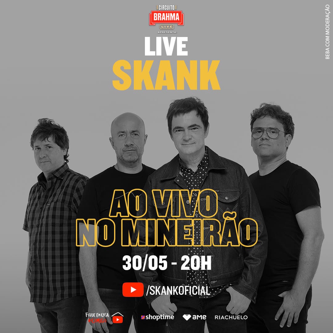 Skank fará live no estádio do Mineirão!