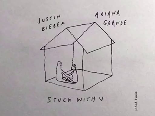 Justin Bieber e Ariana Grande lançam “Stuck With You”