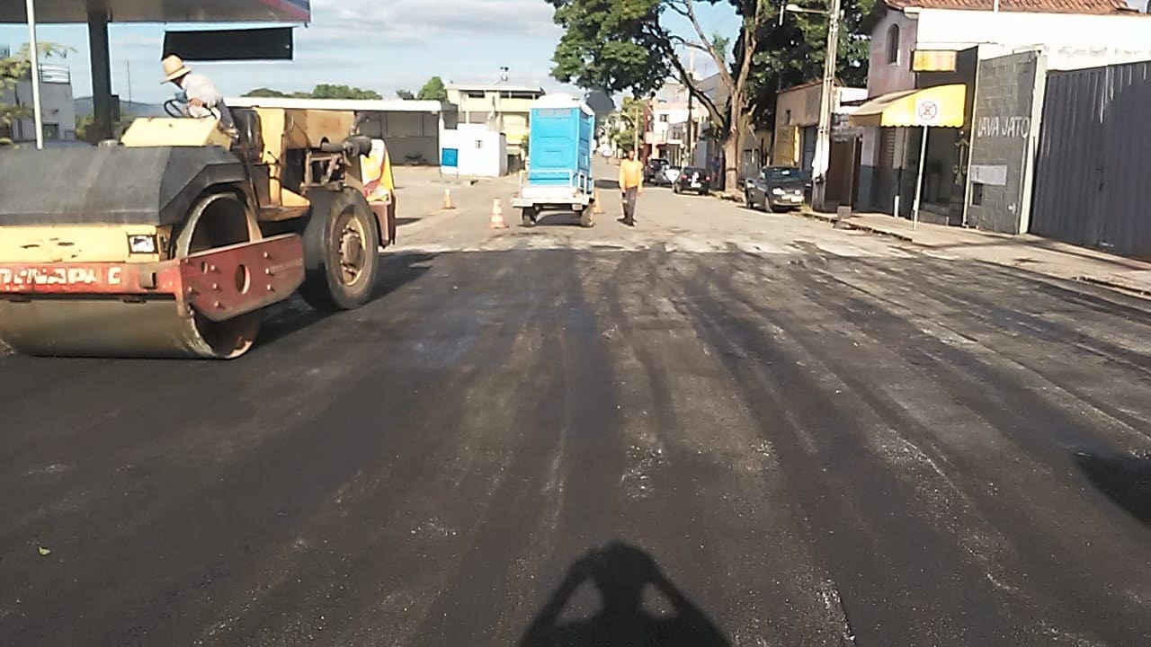 Itinerário do Transporte Coletivo no bairro Icaraí recebe pavimentação asfáltica