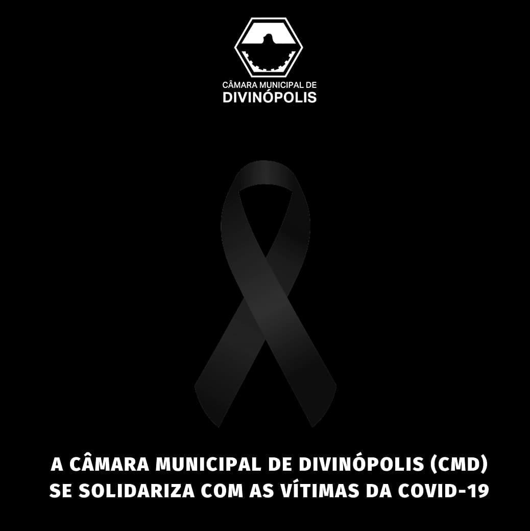 A Câmara Municipal de Divinópolis (CMD) se solidariza com a dor das famílias das mais de 100 mil vítimas de Covid-19
