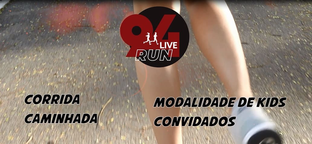 Veja como se inscrever na Corrida Virtual 94 Live Run, participantes devem ficar atentos aos prazos