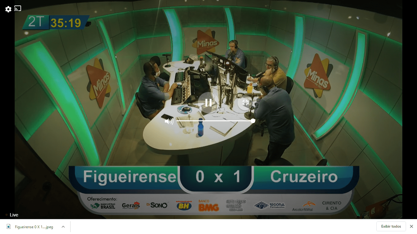 Você acompanhou pela Minas FM 104,1: Figueirense 0 x 1 Cruzeiro
