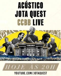 Com LIVE in&eacute;dita neste s&aacute;bado 20:00hs, Jota Quest em edif&iacute;cio hist&oacute;rico de BH
