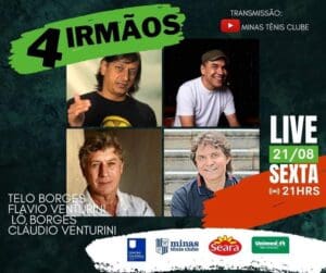 Nesta sexta 21/08, &agrave;s 21h tem a &nbsp;Live 4 IRM&Atilde;OS