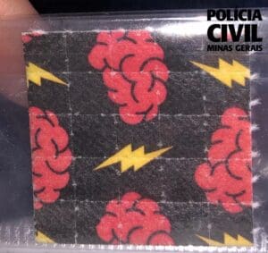 Drogas sint&eacute;ticas (LSD) s&atilde;o apreendidas em Divin&oacute;polis, nesta segunda-feira (29)