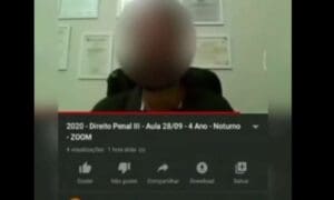 Professor pede que aluna abra a c&acirc;mera ao saber que ela estava nua; veja v&iacute;deo