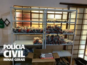 PCMG desarticula f&aacute;brica clandestina de falsifica&ccedil;&atilde;o de pe&ccedil;as de carro e distribu&iacute;a para todo estado