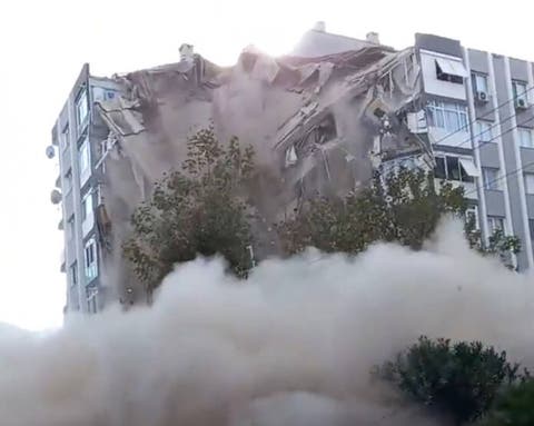 Terremoto grave atinge ilha grega e costa da Turquia há mortos e mais de 100 feridos, veja video