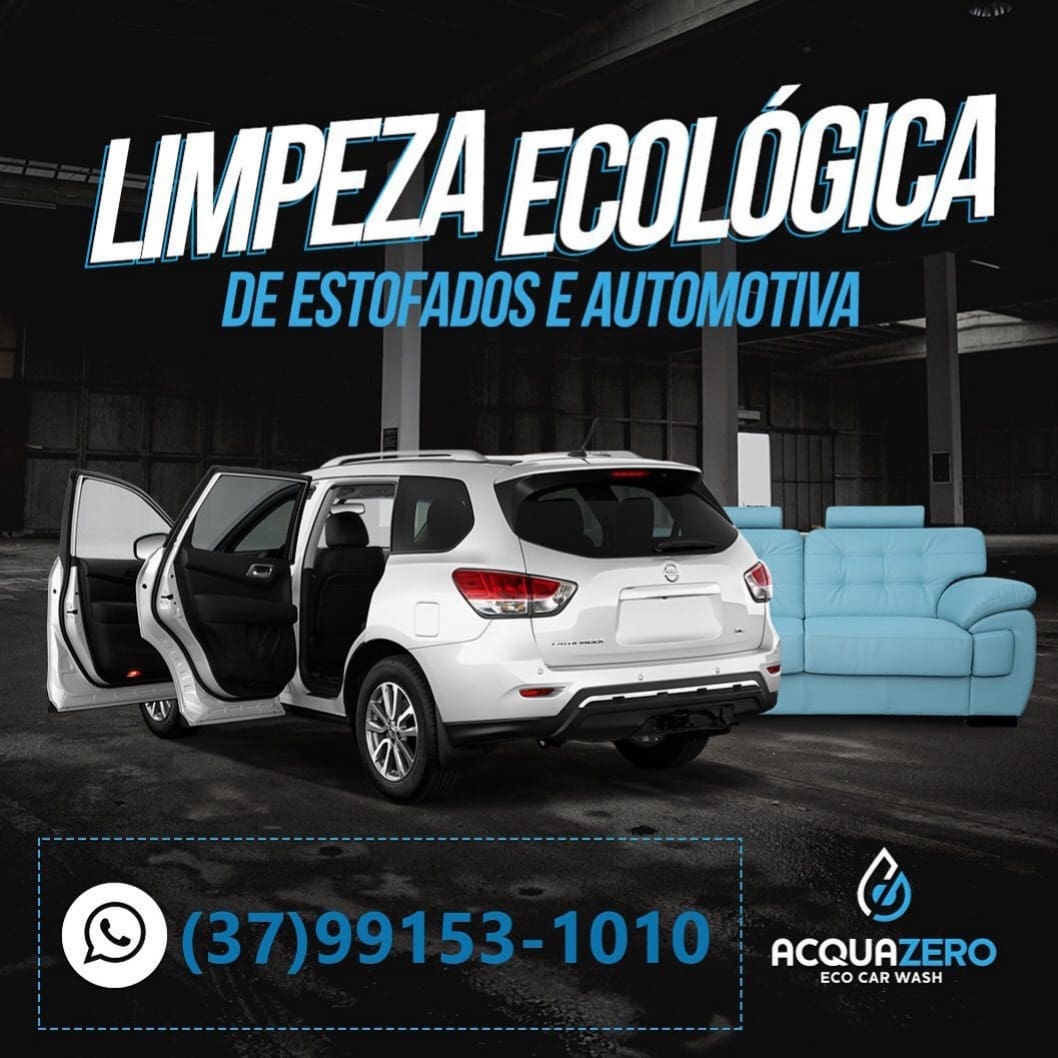 Empresa de limpeza ecol&oacute;gica para carro, sof&aacute; e colch&otilde;es chega em Divin&oacute;polis