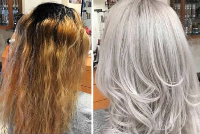 Cabeleireiro ajuda grisalhas a aceitarem o cabelo branco na pandemia