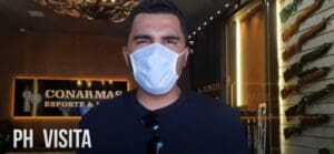 Radialista PH foi conhecer Clube de Tiros em Divin&oacute;polis