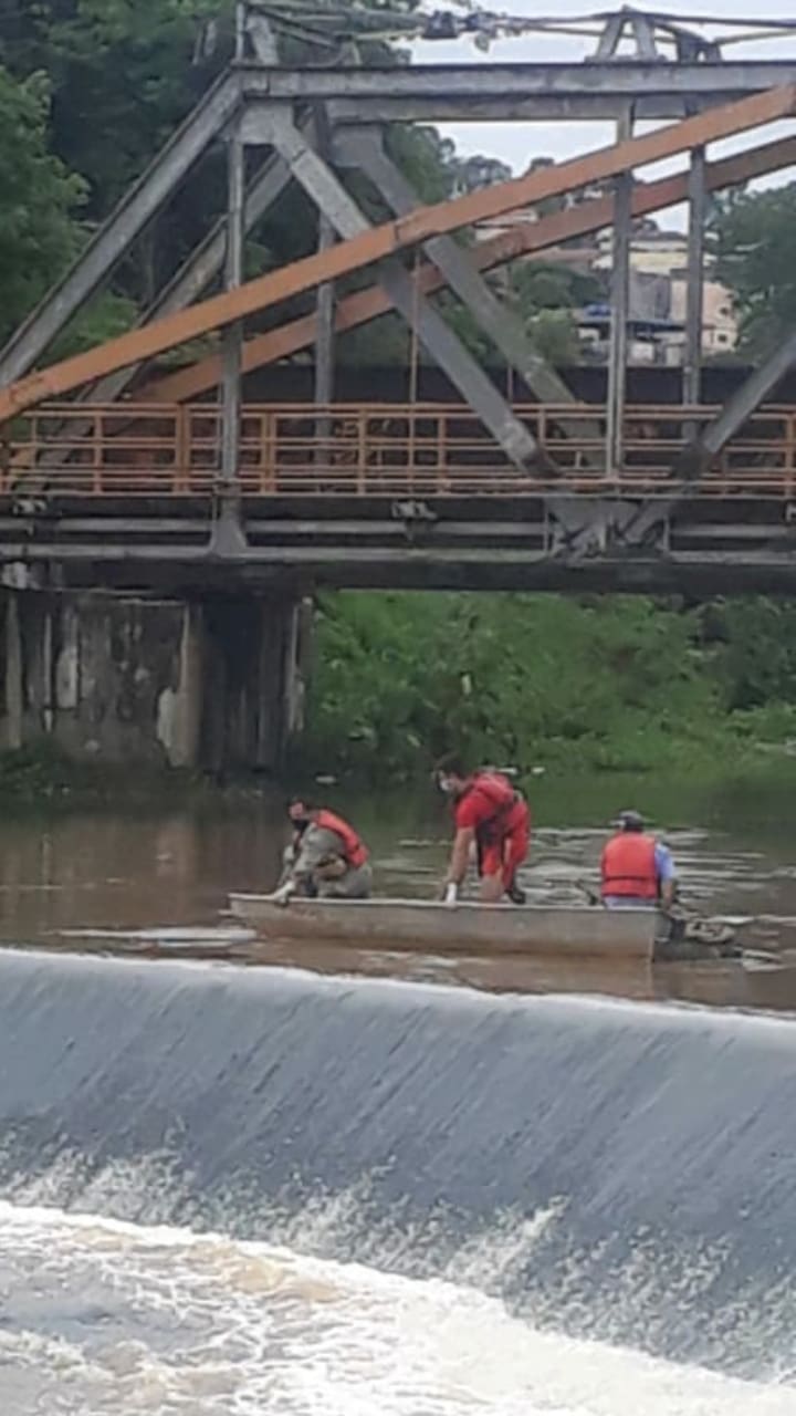 Novas informações sobre o corpo localizado no Rio Itapecerica em Divinópolis
