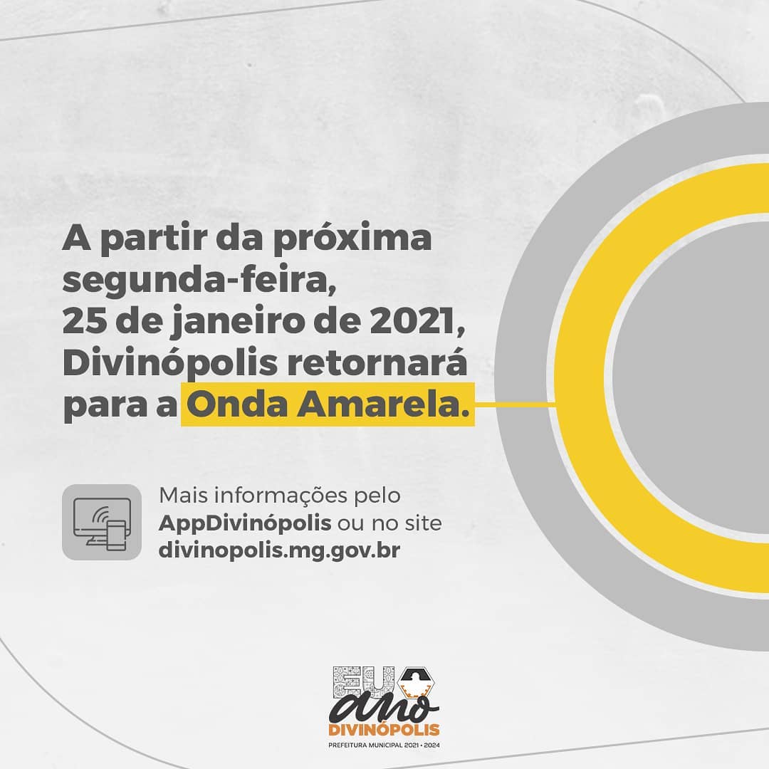 Comércio de Divinópolis estará autorizado a abrir as portas partir do dia 25/01