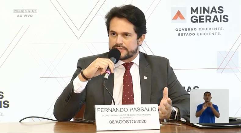 Secretario do governo de MG, Fernando Passalio explica as mudanças do Minas Consciente para abrir o comercio