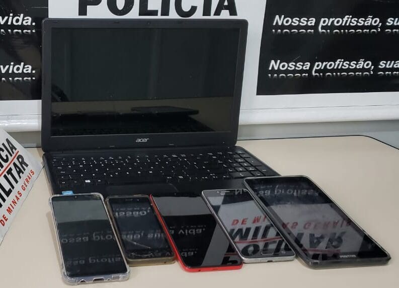 PM prende quadrilha envolvida em furtos em Santo Antônio do Monte